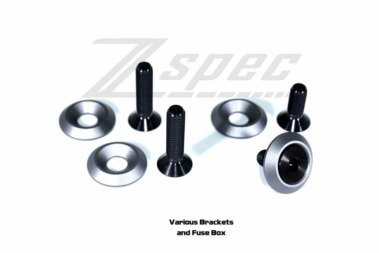 ZSPEC "Stage 3" Dress Up Bolts® Fastener Kit for '03-15 Scion xB, Titanium & Billet  Keywords Scion Toyota Grade-5 GR5 Vehicle Car Engine Bay Performance Upgrade Car Show Ready Modify Clean