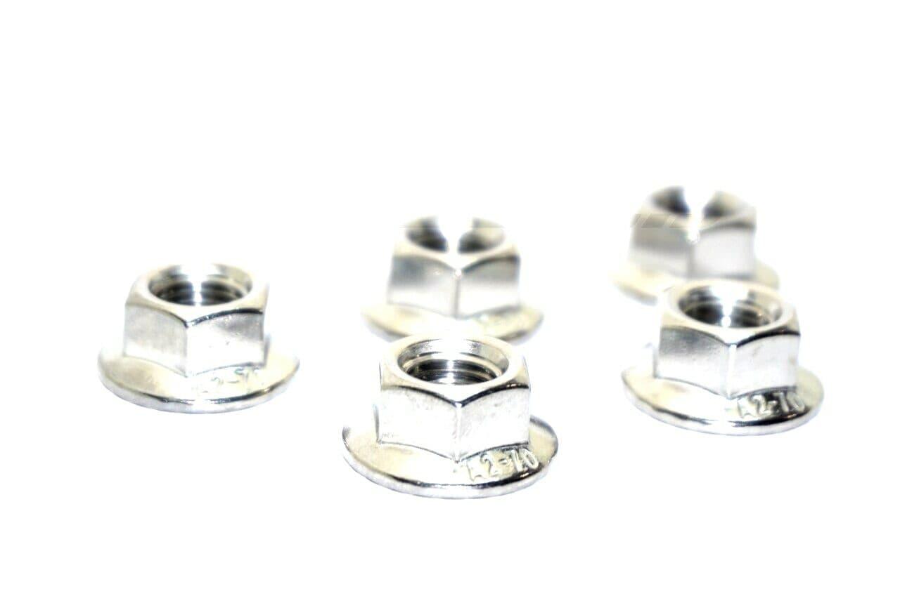 ZSPEC M8-1.25 Metric Flare Nuts, SUS304 Stainless Steel, 10-Pack - ZSPEC Design LLC - Hardware Fasteners - 10-pack, flare nut, m8, stainless - zspecdesign.com