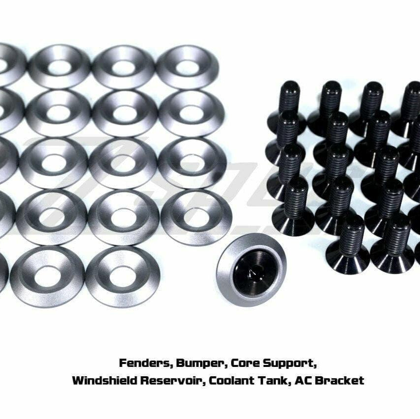 ZSPEC "Stage 3" Dress Up Bolts® Fastener Kit for '03-15 Scion xB, Titanium & Billet - ZSPEC Design LLC - Hardware Fasteners - Fastener Kit, scion, stage 3, Titanium, xb - zspecdesign.com