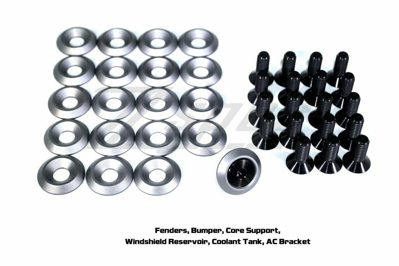 ZSPEC "Stage 3" Dress Up Bolts® Fastener Kit for '03-15 Scion xB, Titanium & Billet  Keywords Scion Toyota Grade-5 GR5 Vehicle Car Engine Bay Performance Upgrade Car Show Ready Modify Clean