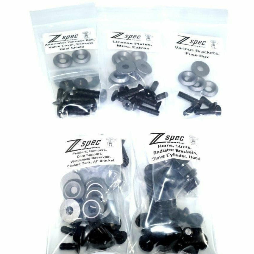 ZSPEC "Stage 3" Dress Up Bolts® Fastener Kit for '03-15 Scion xB, Titanium & Billet - ZSPEC Design LLC - Hardware Fasteners - Fastener Kit, scion, stage 3, Titanium, xb - zspecdesign.com