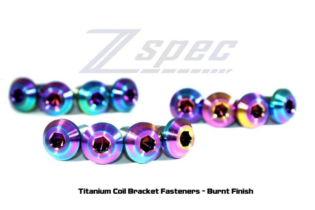 ZSPEC Dress-Up Fastener Kit for '90-99 Nissan 300zx Z32, Titanium/Billet GR5 Grade-5 Dress Up Bolts Fasteners Washers Red Blue Purple Gold Burned Black