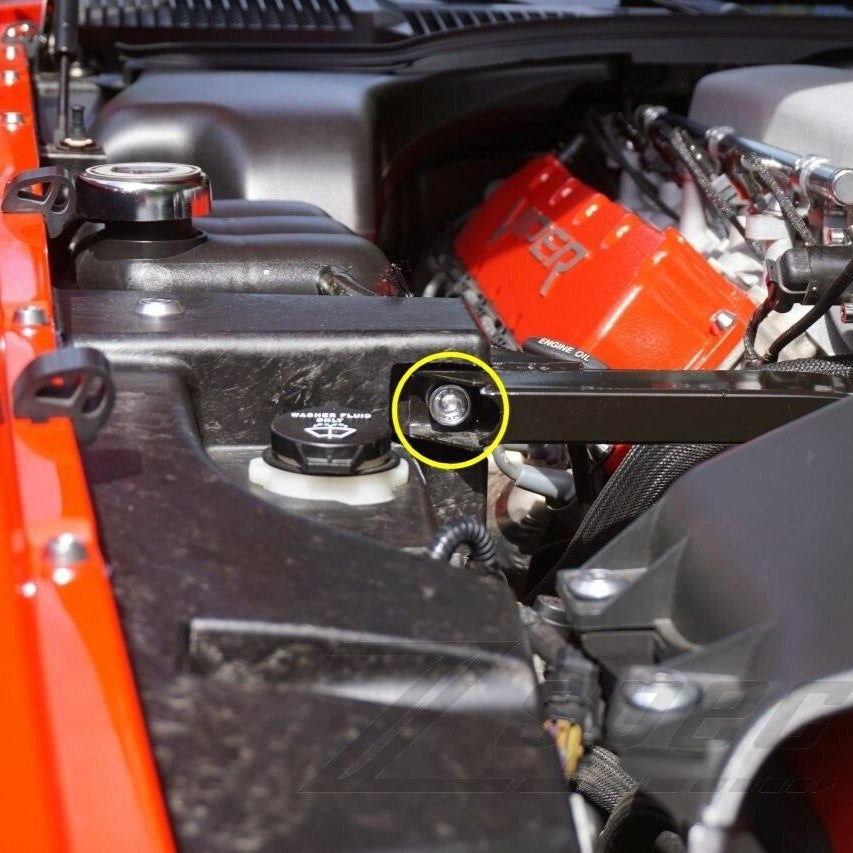 ZSPEC Strut Tower Brace Fasteners for '03-06 Dodge Viper, Stainless & Billet - ZSPEC Design LLC - Hardware Fasteners - dodge viper, strut tow3er, Washer Color - zspecdesign.com