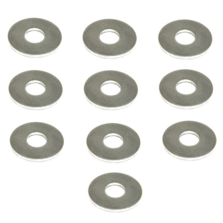 ZSPEC M5 Fender Flat Washers, SUS304 Stainless, 10-Pack - ZSPEC Design LLC - Hardware Fasteners - 10-pack, fender, flat, m5, stainless, Washer - zspecdesign.com