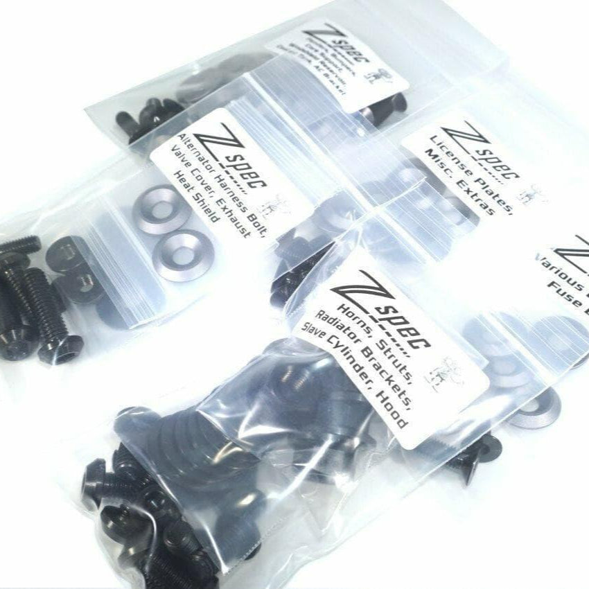 ZSPEC "Stage 3" Dress Up Bolts® Fastener Kit for '03-15 Scion xB, Titanium & Billet - ZSPEC Design LLC - Hardware Fasteners - Fastener Kit, scion, stage 3, Titanium, xb - zspecdesign.com