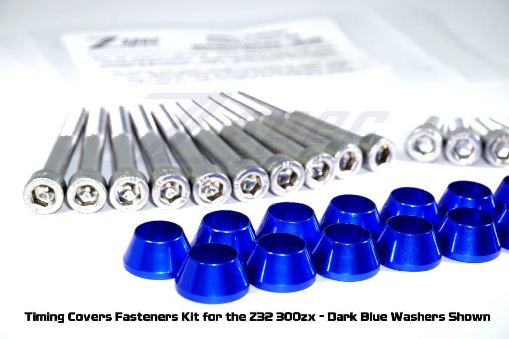 ZSPEC Timing Covers Dress Up Fastener for '90-96 Nissan 300zx Z32, Stainless & Billet - ZSPEC Design LLC - Hardware Fasteners - 300zx, Fastener Kit, nissan, timing cover, z32 - zspecdesign.com