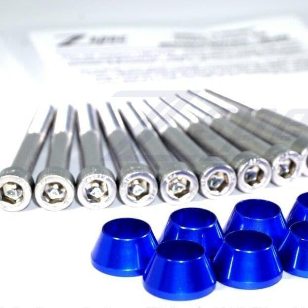 ZSPEC Timing Covers Dress Up Fastener for '90-96 Nissan 300zx Z32, Stainless & Billet - ZSPEC Design LLC - Hardware Fasteners - 300zx, Fastener Kit, nissan, timing cover, z32 - zspecdesign.com