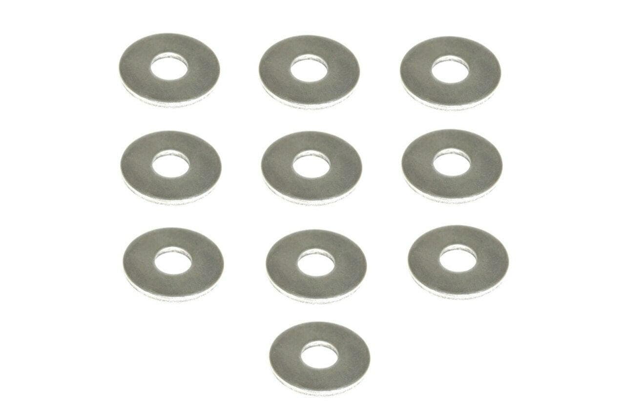 ZSPEC M10 Fender Flat Washers, SUS304 Stainless, 10-Pack - ZSPEC Design LLC - Hardware Fasteners - 10-pack, m10, Stainless, washer - zspecdesign.com