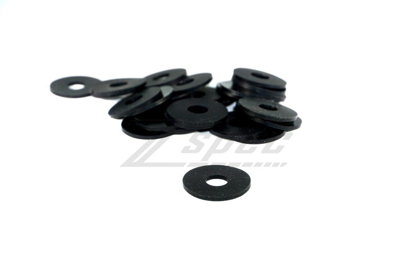 ZSPEC M6 Fender / Seat Washers, Silicone-Rubber, 10-Pack - ZSPEC Design LLC - Hardware Fasteners - 25-pack, fender, m6, rubber, silicone - zspecdesign.com