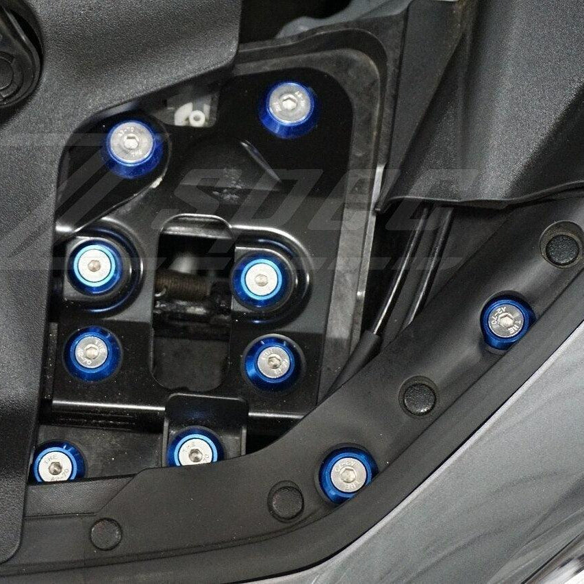 ZSPEC "Stage 1" Dress Up Bolts® Fastener Kit for '17-20 Infiniti Q50/Q60 VQ & VR, Stainless & Billet - ZSPEC Design LLC - Hardware Fasteners - Fastener Kit, infiniti, q50, q60, stage 1, stainless, VQ, VR - zspecdesign.com