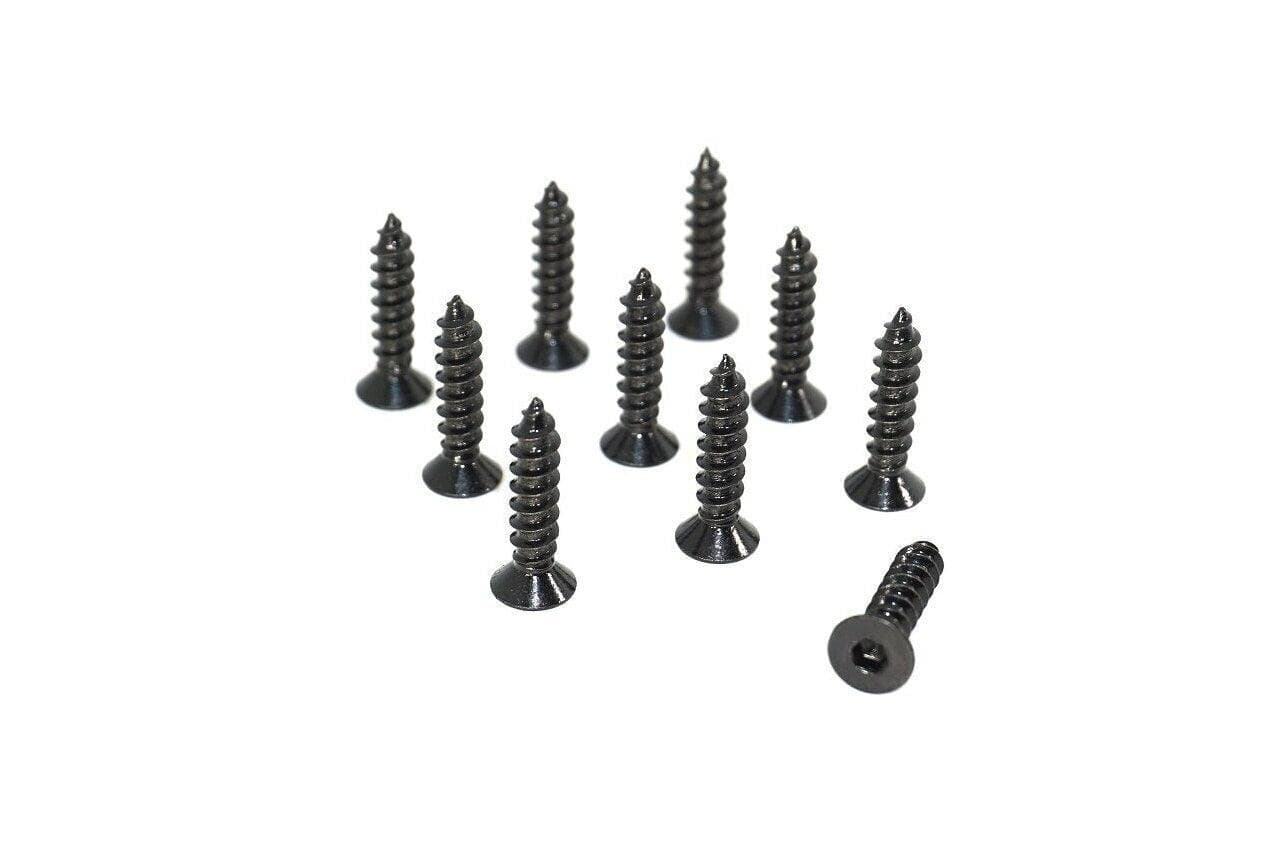 ZSPEC Black FHSC M5x20mm Coarse Flat-Head FHSC Fasteners, Stainless, 10-Pack - ZSPEC Design LLC - Hardware Fasteners - 10-pack, coarse, dress up bolt, Fastener, fhsc, stainless - zspecdesign.com