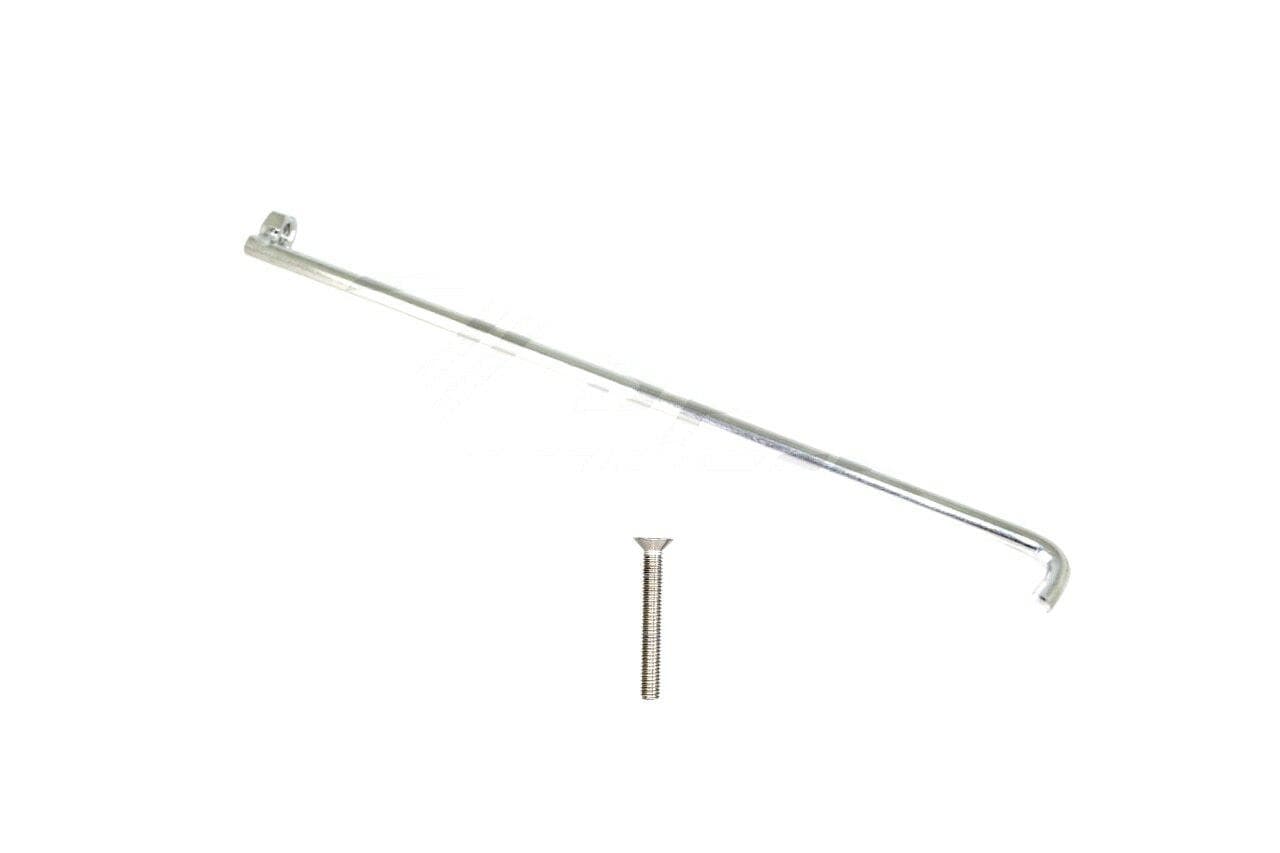 ZSPEC Battery Bracket Rod, 180mm, w/FHSC M6 Fastener, Stainless - ZSPEC Design LLC - Hardware Fasteners - battery, Fastener, M6, Stainless - zspecdesign.com