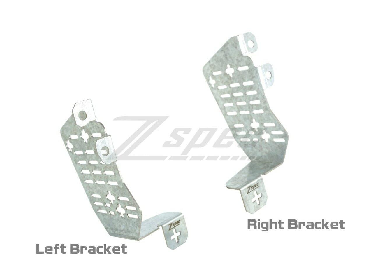 ZSPEC RHD Double-Din Radio Bezel w/Brackets for '90-99 Nissan Z32 300zx - ZSPEC Design LLC - Hardware Fasteners - 300zx, din, double, nissan, repro, rhd, stereo, z32 - zspecdesign.com