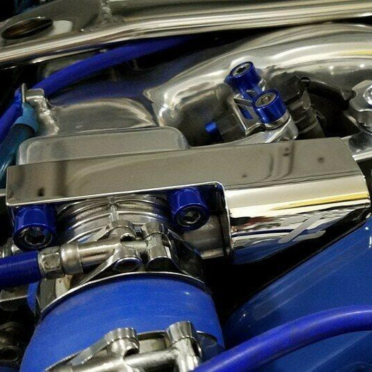 ZSPEC Black Throttle Spring Covers for '90-'93 Nissan Z32 300zx Early Plenum - ZSPEC Design LLC - Hardware Fasteners - 300zx, nissan, throttle, z32 - zspecdesign.com