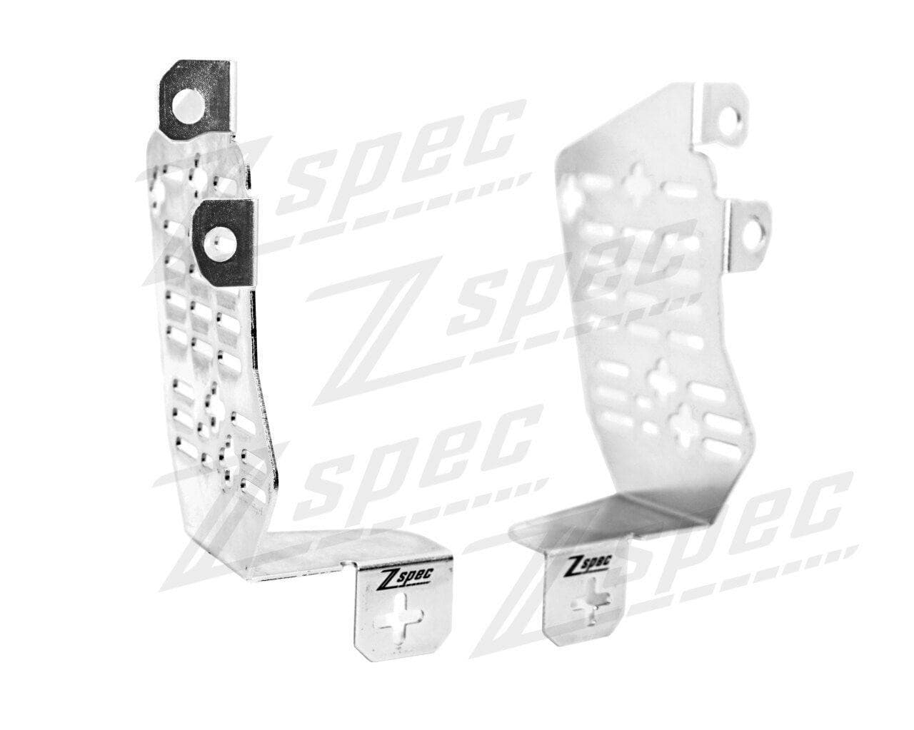 ZSPEC Double-DIN Radio Brackets for '90-99 Nissan 300zx Z32, fits LHD & RHD - ZSPEC Design LLC - Hardware Fasteners - 300zx, nissan, repro, stereo, z32 - zspecdesign.com