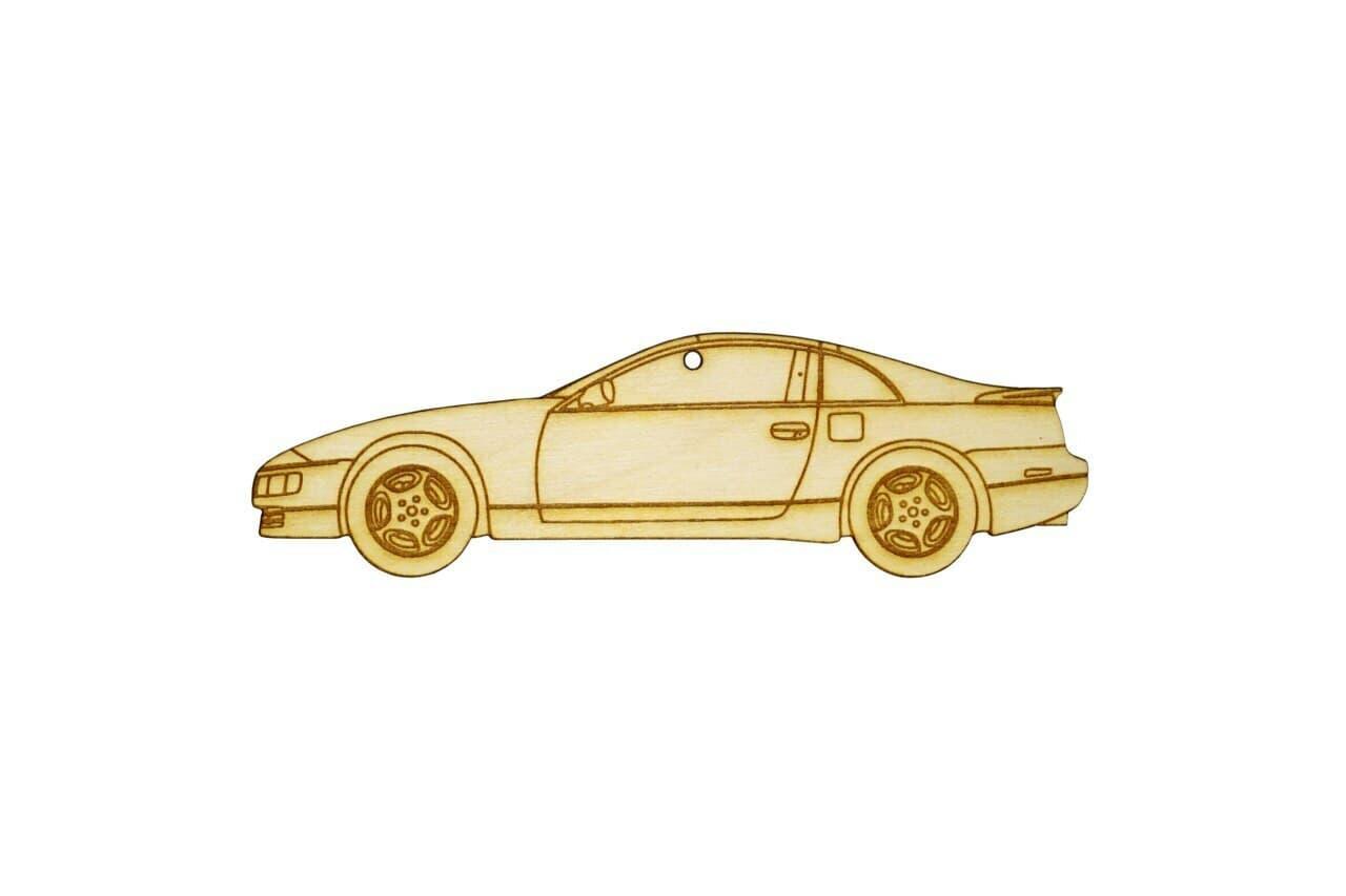 ZSPEC Laser-Engraved Wood Ornament, Style: Nissan 300zx Z32, Birch - ZSPEC Design LLC - Holiday Ornaments - 300zx, holiday, nissan, ornament, z32 - zspecdesign.com