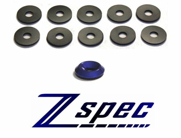 ZSPEC M8 Silicone-Rubber Fender Washers, 25-Pack - ZSPEC Design LLC - Hardware Fasteners - 25-pacck, fender, M8, silicone - zspecdesign.com