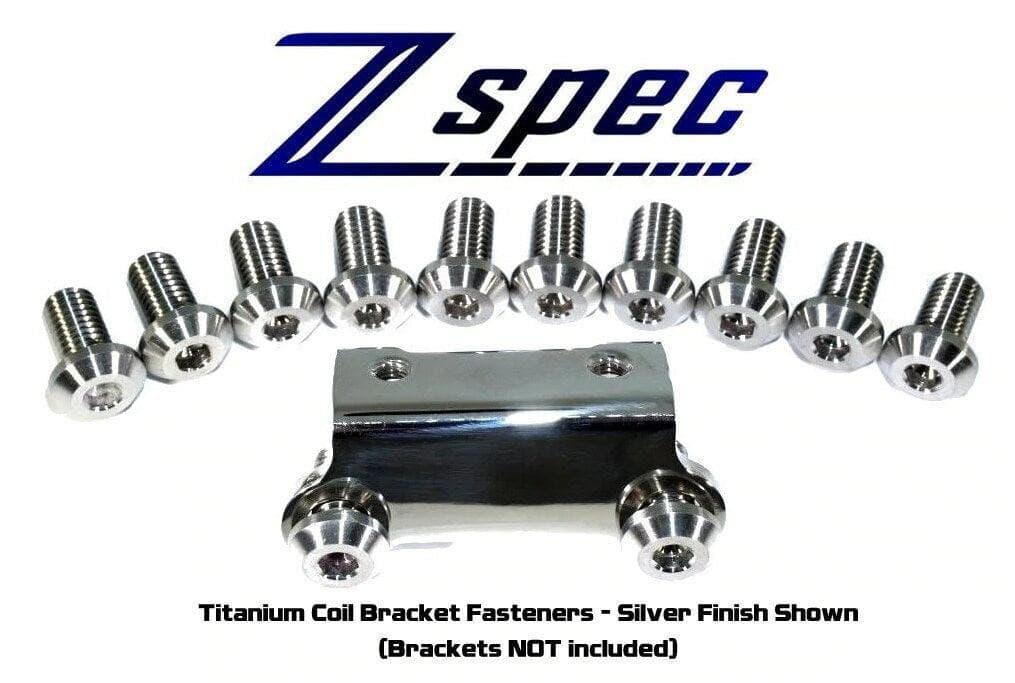 ZSPEC Dress-Up Fastener Kit for '90-99 Nissan 300zx Z32, Titanium/Billet GR5 Grade-5 Dress Up Bolts Fasteners Washers Red Blue Purple Gold Burned Black