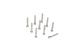 M2-0.4x16mm Fasteners, SHSC, Stainless SUS304, 10-Pack Dress Up Bolt Stainless Steel SUS304 Silver Socket Cap Head FHSC SHSC Hardware