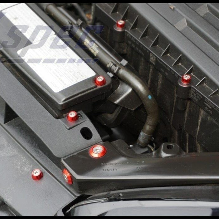 ZSPEC "Stage 3" Dress Up Bolts® Fastener Kit for '15+ VW Golf R MK7, Stainless & Billet - ZSPEC Design LLC - Hardware Fasteners - Fastener Kit, golf, mk7, r, stage 3, volkswagen, VW, Washer Color - zspecdesign.com