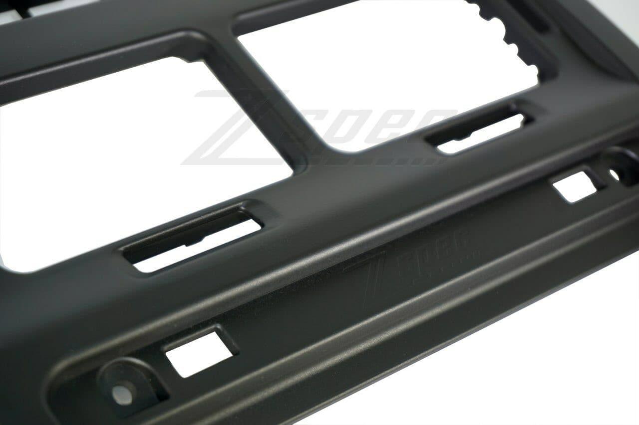 ZSPEC RHD Double-Din Radio Bezel w/Brackets for '90-99 Nissan Z32 300zx - ZSPEC Design LLC - Hardware Fasteners - 300zx, din, double, nissan, repro, rhd, stereo, z32 - zspecdesign.com