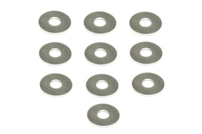 M4 Fender Flat Washers, SUS304 Stainless, 10-Pack Dress Up Bolt Stainless Steel SUS304 Silver Socket Cap Head FHSC SHSC Hardware