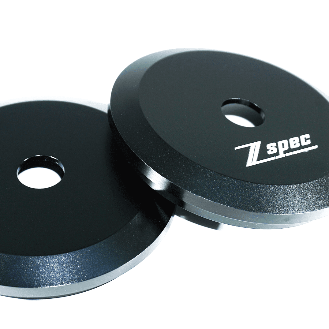 69▢BRIEFING 3D LOGO SET UP TS1025-5 ZSPEC Billet Shock/Strut Tower Covers for '90-96 Nissan