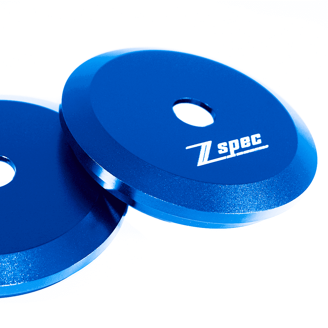 ZSPEC Billet Shock/Strut Tower Covers for '90-96 Nissan 300zx Z32 - ZSPEC Design LLC - Hardware Fasteners - 300zx, accessory, cap, nissan, shock, strut cap, z32 - zspecdesign.com