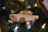 ZSPEC Laser-Engraved Birch Ornament, style: Datsun 620 truck Enthusiasts, ~5-inch Wide Gift Holiday Man Cave Garage Art Men Man Woman Car Nut Enthusiast Keyword Gift, Christmas, Collector, Enthusiast, Mirror, Tool Box