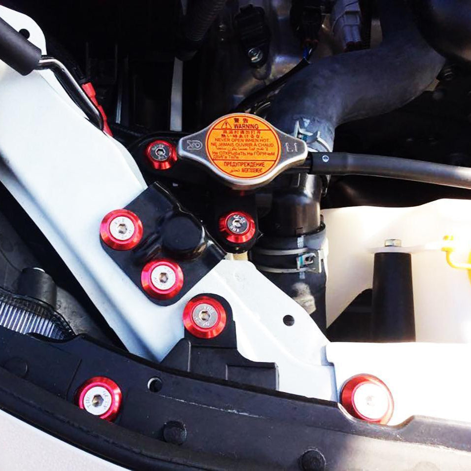 ZSPEC "Stage 3" Dress Up Bolts® Fastener Kit for Scion FRS, Subaru BRZ, Toyota 86 '13-21, Stainless & Billet - ZSPEC Design LLC - Hardware Fasteners - 86, brz, Fastener Kit, frs, scion, stage 3, subaru, toyota - zspecdesign.com