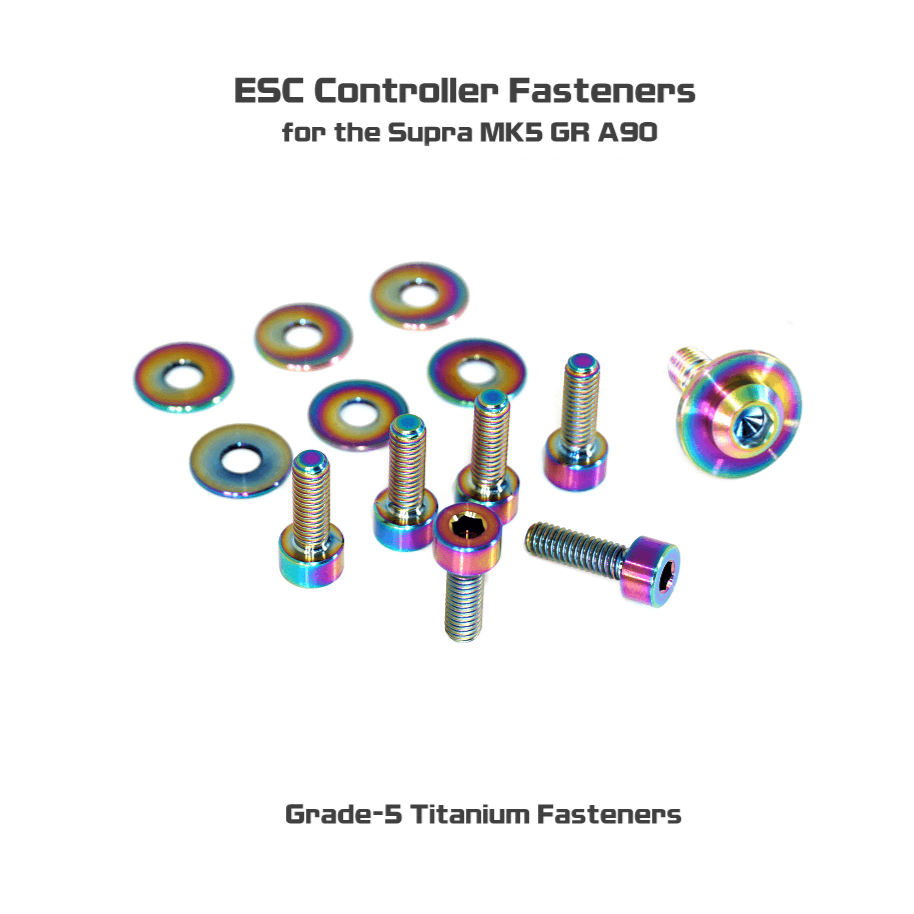 ZSPEC "Stage 2" Fastener Kit for '20+ Toyota Supra MKV GR A90, Titanium - ZSPEC Design LLC - Hardware Fasteners - a90, Fastener Kit, gr, mkv, stage 2, supra, titanium, toyota - zspecdesign.com