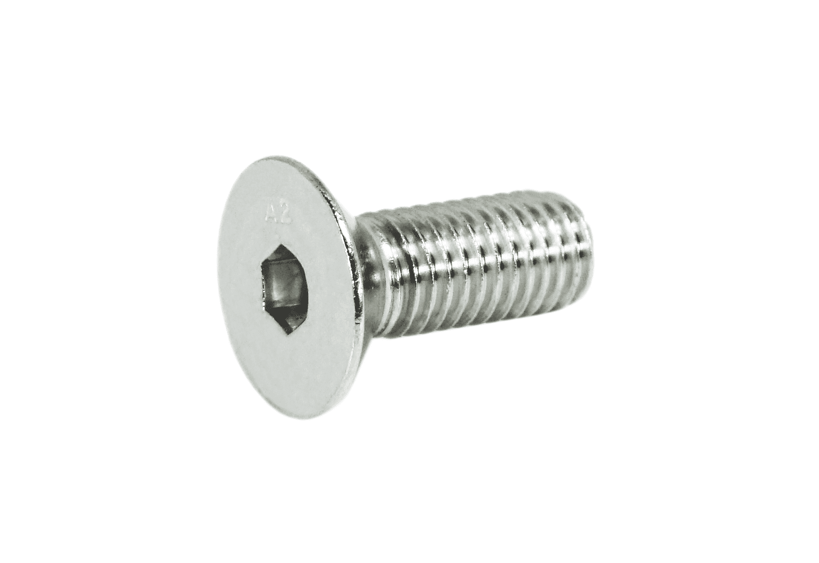 ZSPEC M10-1.5x25mm Flat-Head FHSC Fasteners, Stainless, Per Each - ZSPEC Design LLC - Hardware Fasteners - Dress Up Bolt, FHSC, m10, Stainless - zspecdesign.com