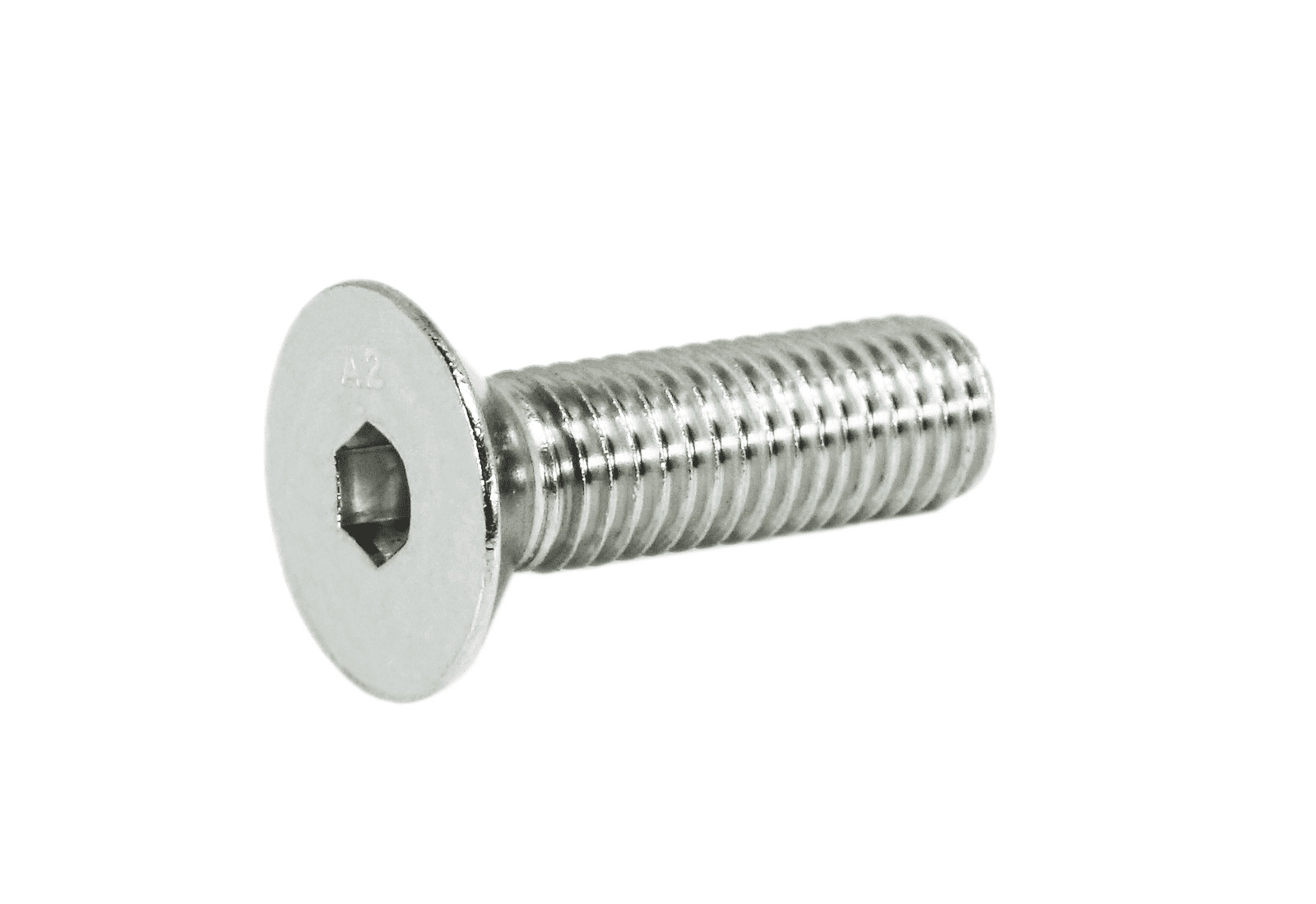 ZSPEC M10-1.5x40mm Flat-Head FHSC Fasteners, Stainless, Per Each - ZSPEC Design LLC - Hardware Fasteners - Dress Up Bolt, FHSC, m10, Stainless - zspecdesign.com