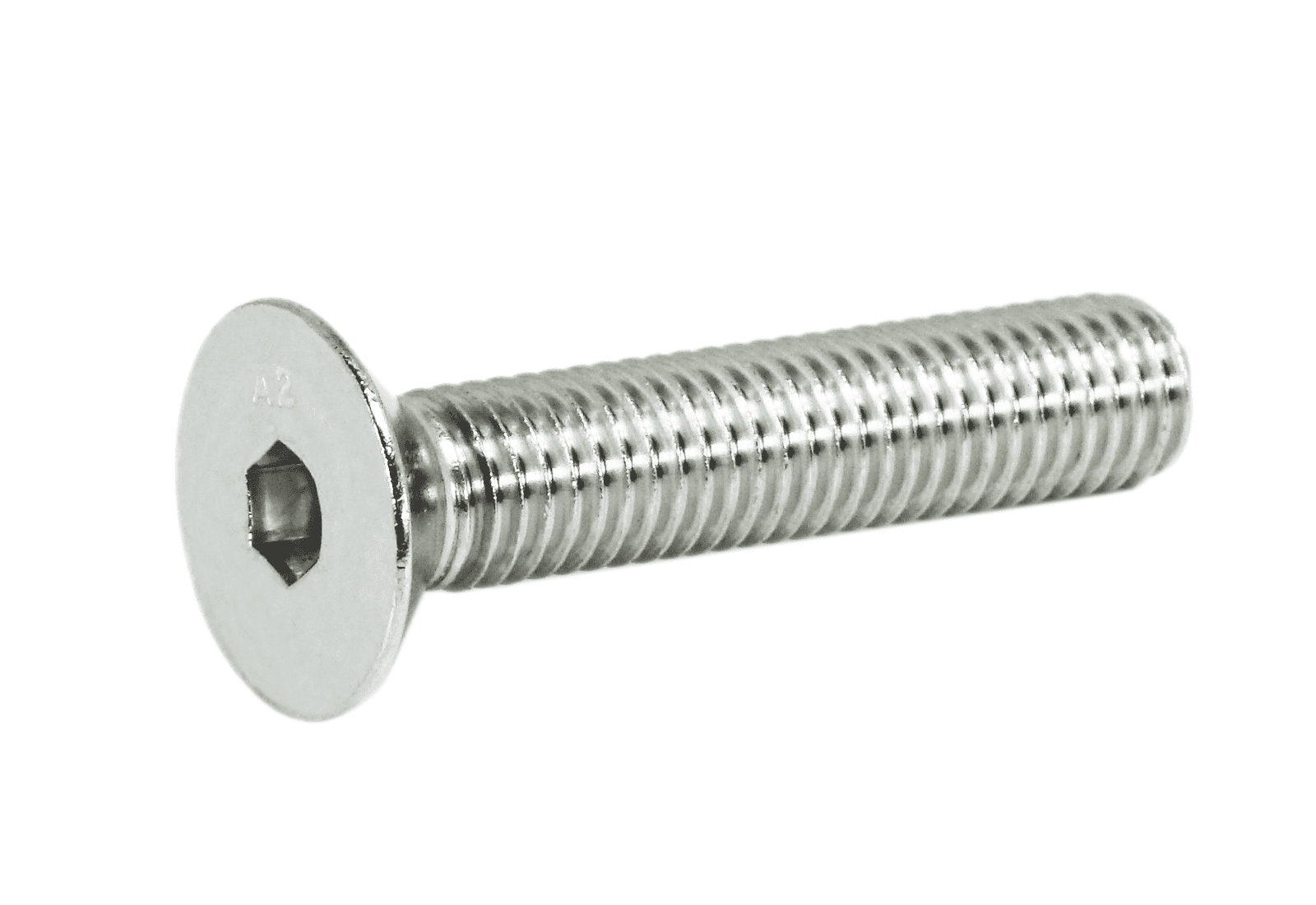 ZSPEC M10-1.5x50mm Flat-Head FHSC Fasteners, Stainless, Per Each - ZSPEC Design LLC - Hardware Fasteners - Dress Up Bolt, FHSC, m10, Stainless - zspecdesign.com