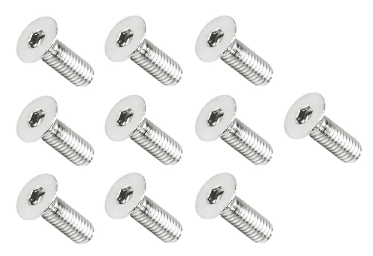 ZSPEC M4-0.7 Fasteners, FHSC, Stainless Steel SUS304, 10-Pack Hobby Engine Upgrade Metric Motorcycle Go Kart Radio Control Hobby