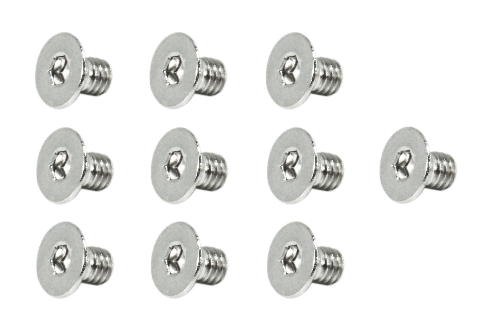 ZSPEC M4-0.7x6mm Fasteners, FHSC, Stainless Steel SUS304, 10-Pack - ZSPEC Design LLC - Hardware Fasteners - 10-pack, Dress Up Bolt, FHSC, m4, Stainless - zspecdesign.com