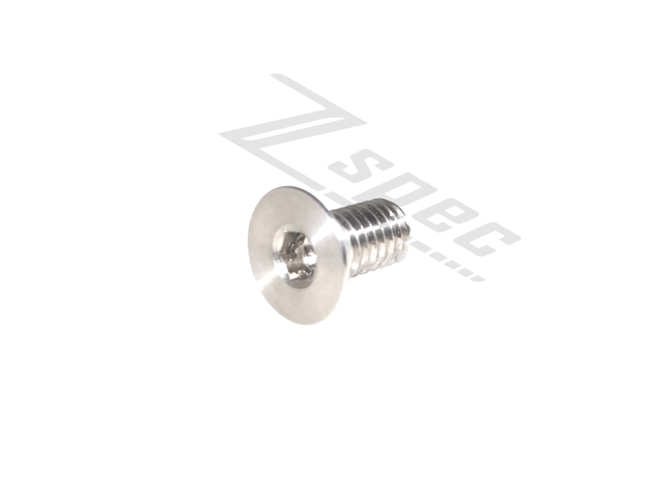 ZSPEC M5-0.8x12mm FHSC Fastener/Bolt, Flat Head, Titanium Grade-5, Per Each - ZSPEC Design LLC - Hardware Fasteners - Dress Up Bolt, FHSC, m5, per each, titanium - zspecdesign.com