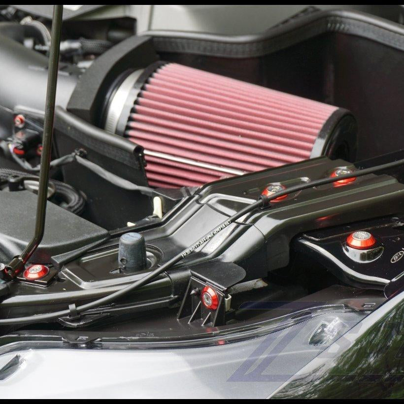 ZSPEC Stage-3 Dress Up Bolts® Fastener Kit for '15-23 Ford Mustang GT 5.0L S550, Stainless & Billet - ZSPEC Design LLC - Hardware Fasteners - Fastener Kit, ford, mustang, s550, stage 3 - zspecdesign.com