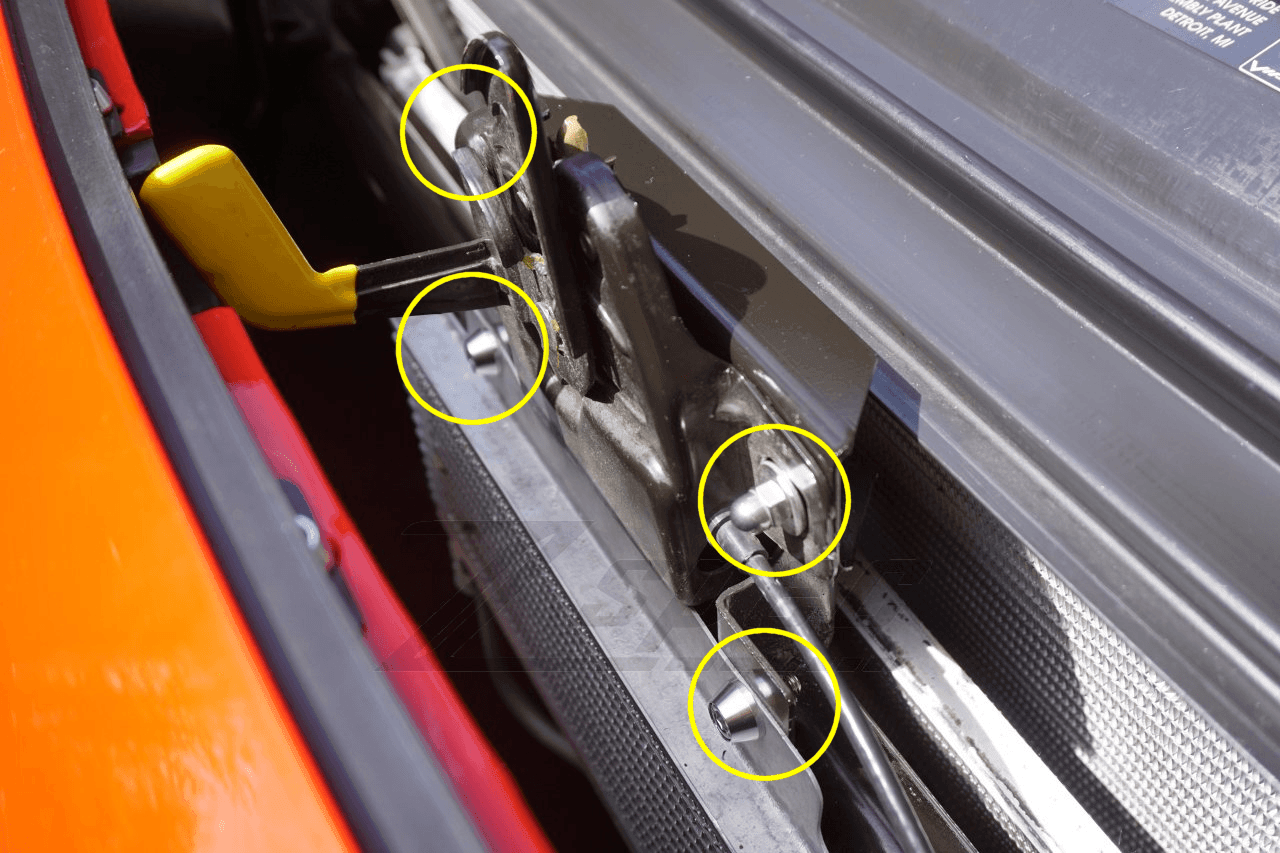 ZSPEC Hood & Hood Latch Fastener Kit for '03-06 Dodge Viper, Stainless & Billet - ZSPEC Design LLC - Hardware Fasteners - dodge, Fastener Kit, hood, viper - zspecdesign.com