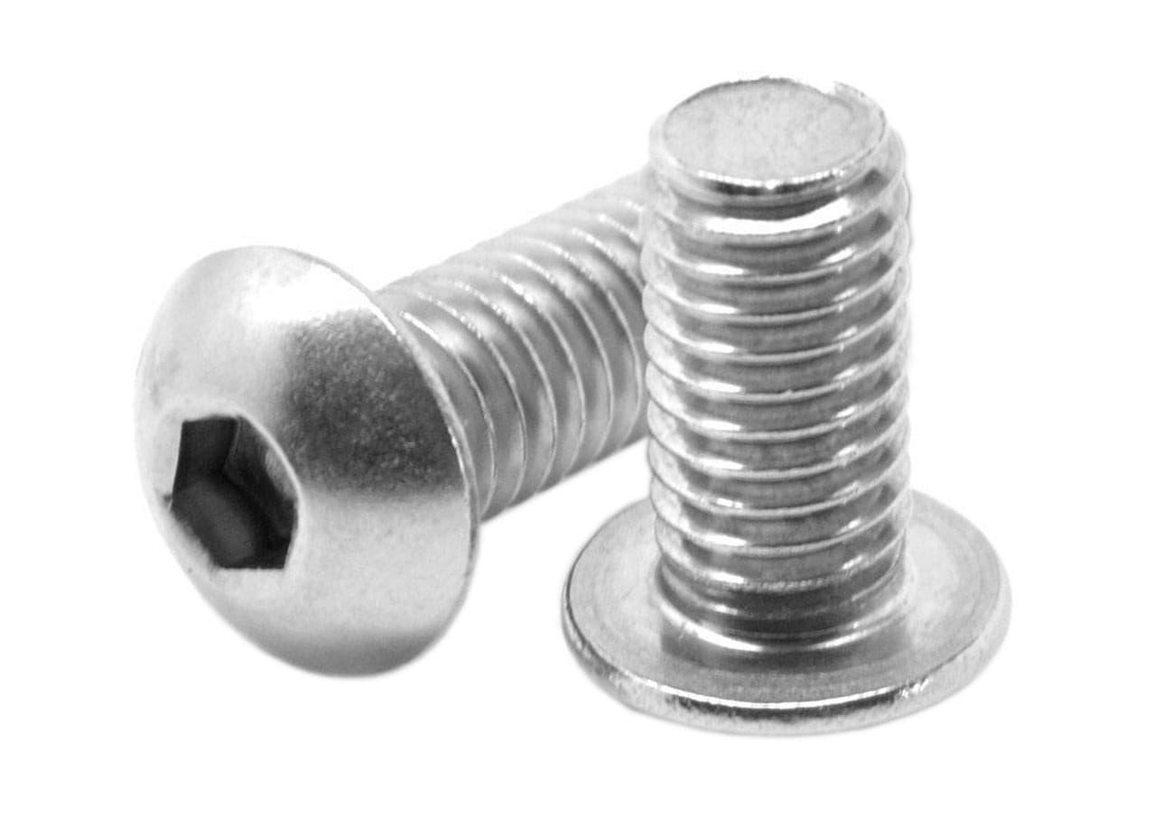 ZSPEC M5-0.8x10mm Fasteners, Button-Head, Stainless, 10-Pack - ZSPEC Design LLC - Hardware Fasteners - 10-pack, button, Fastener, m5, stainless - zspecdesign.com