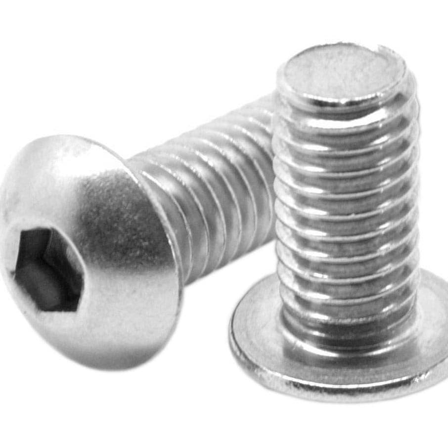 ZSPEC M5-0.8x10mm Fasteners, Button-Head, Stainless, 10-Pack - ZSPEC Design LLC - Hardware Fasteners - 10-pack, button, Fastener, m5, stainless - zspecdesign.com