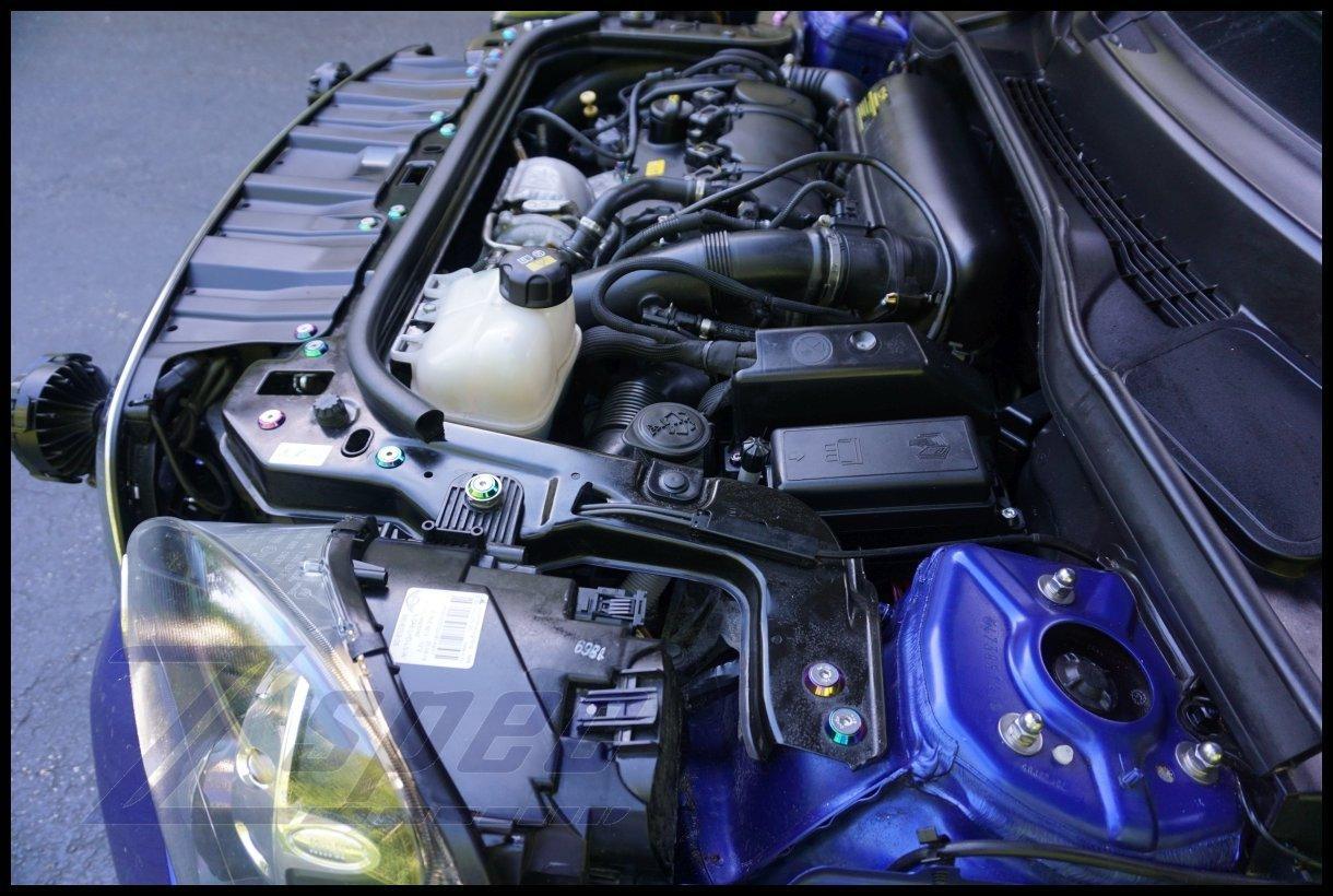 ZSPEC Stage 3 Dress Up Bolts™ Fastener Kit, 12-18 Hyundai Veloster, 230-PiecesStainless Steel & Billet Aluminum Dress Up Bolts Fasteners Washers Red Blue Purple Gold Burned Black