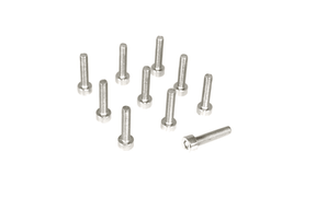 M3-0.5x14mm Fasteners, SHSC, Stainless SUS304, 10-Pack Dress Up Bolt Stainless Steel SUS304 Silver Socket Cap Head FHSC SHSC Hardware