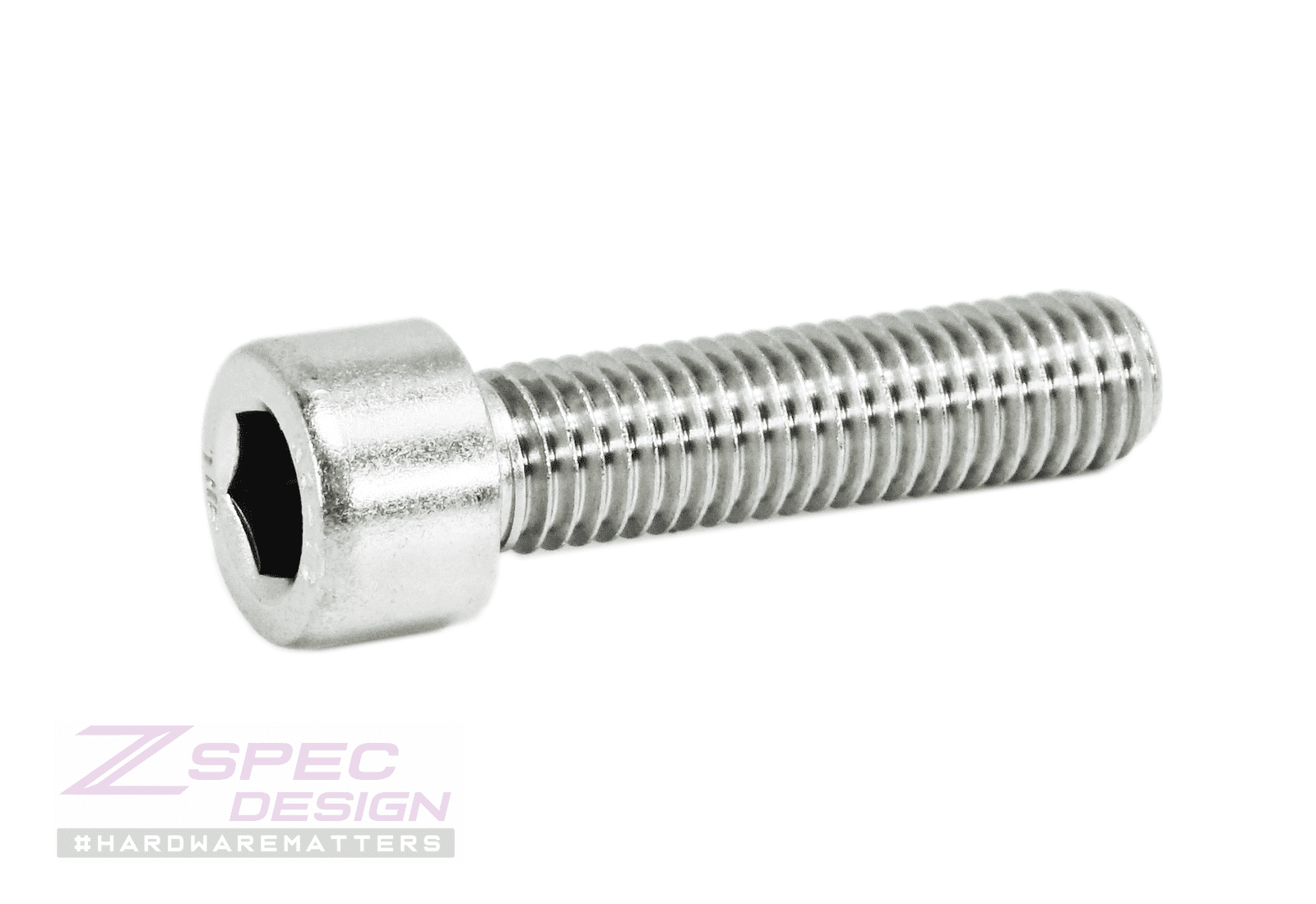 ZSPEC M10-1.5x40mm Fastener, Socket-Head SHSC Fasteners, SUS304 Stainless Steel - ZSPEC Design LLC - Hardware Fasteners - Dress Up Bolt, m10, SHSC, Stainless - zspecdesign.com