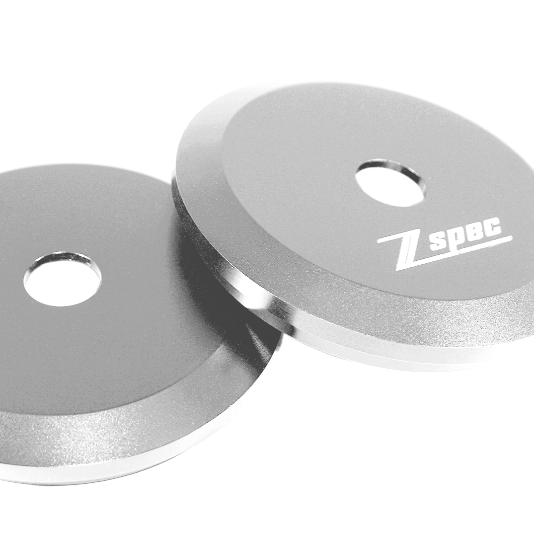 ZSPEC Billet Shock Tower Covers for BMW 5-Series E39 '95-04 - ZSPEC Design LLC - Hardware Fasteners - 5-series, accessory, bmw, cap, e39, shock - zspecdesign.com