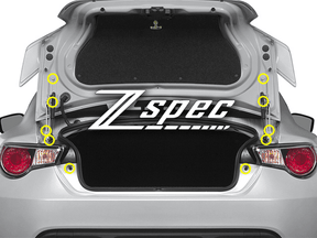 ZSPEC "Stage 3" Dress Up Bolts® Fastener Kit for Scion FRS, Subaru BRZ, Toyota 86 '13-21  Keywords Engine Bay Upgrade Performance Merchandise Stainless Dress Up Bolts Hardware Design Car Auto JDM USDM