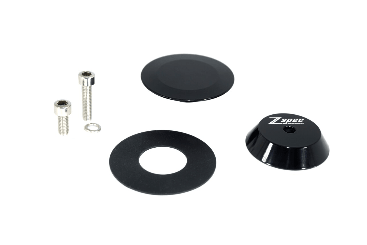 ZSPEC Rear Wiper Delete/Hole-Cap, 44mm Billet Weatherproof, BLACK - ZSPEC Design LLC - Hardware Fasteners - 44mm, delete, wiper - zspecdesign.com