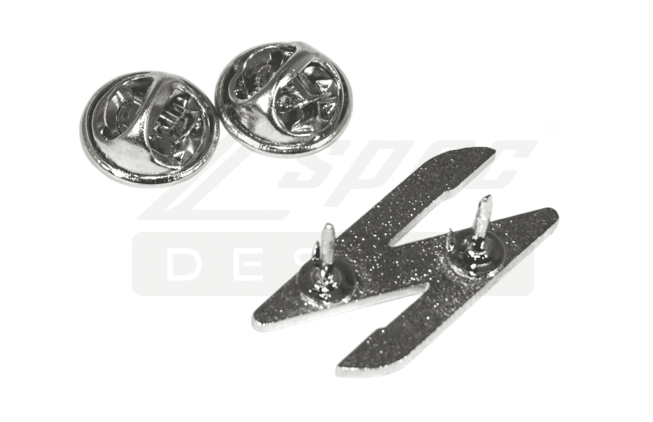 ZSPEC Nissan Z32 300zx Z-Style Lapel / Hat Pin, Chrome - ZSPEC Design LLC - Collectibles - 300zx, accessory, lifestyle, nissan, nissan pin, pin, z32 - zspecdesign.com