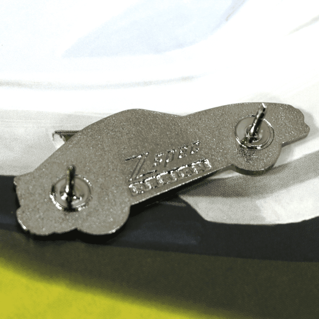ZSPEC Nissan 300zx Z31 Shiro Tribute Lapel / Hat Pin, ZSPEC Design LLC ZSPEC Nissan 300zx Z31 Shiro Tribute Lapel / Hat Pin, ZSPEC Design LLC
