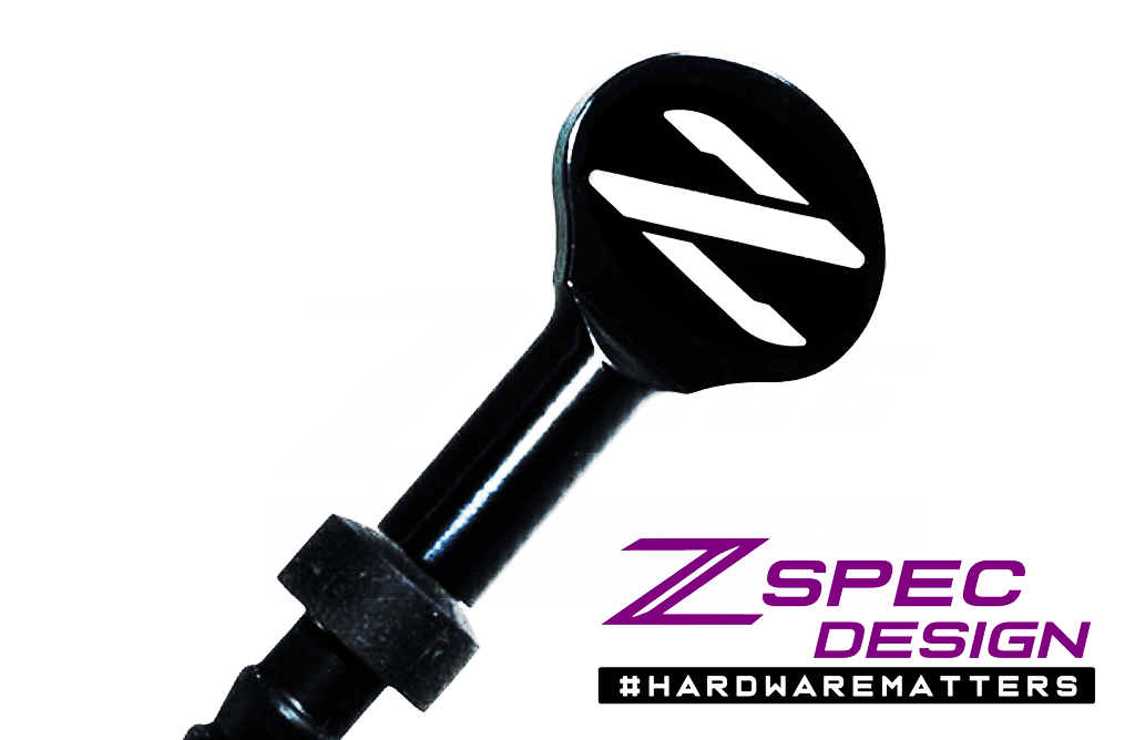 ZSPEC Billet Dipstick Handle for '90-99 Nissan Z32 300zx, w/ Hex Key Engine Bay Dress-Up Billet Accessory VG30DE VG30DETT Twin Turbo JDM JSPEC Fairlady Z ZX Datsun